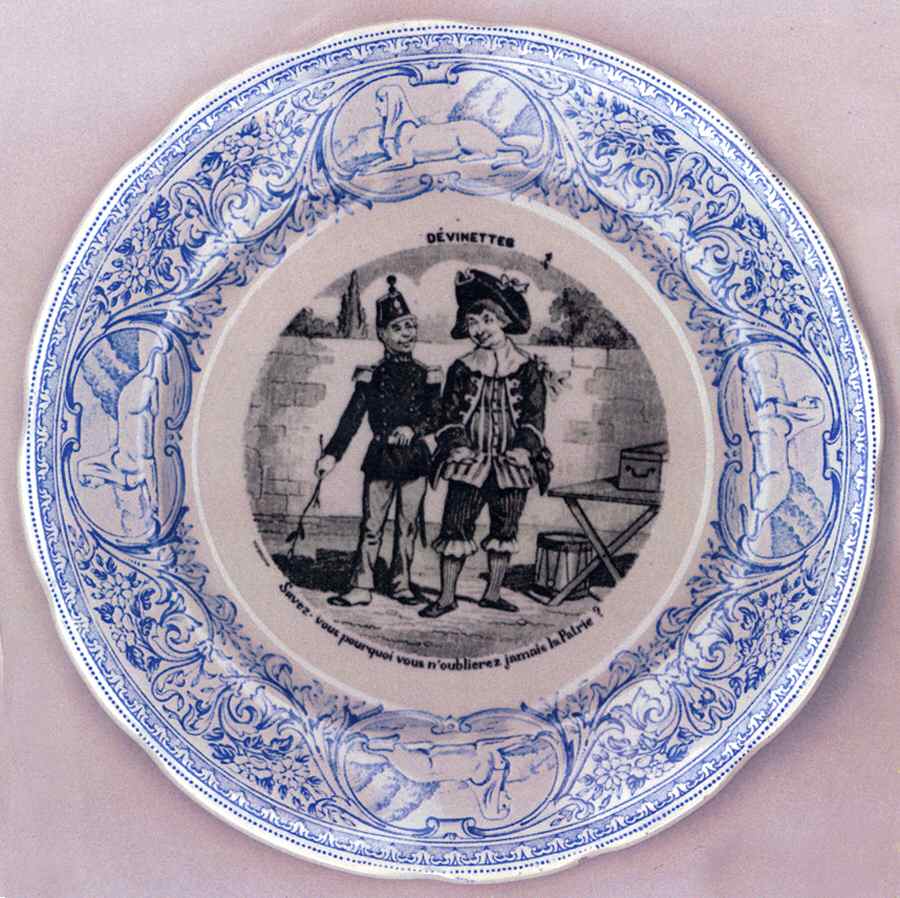 SGN18 Salad Plate by Sarreguemines-1