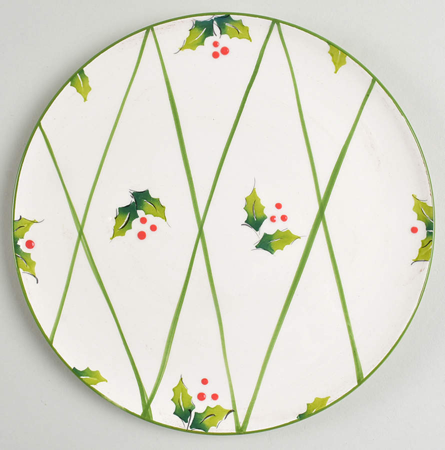 Berry Christmas Salad/Dessert Plate by Skyros-1