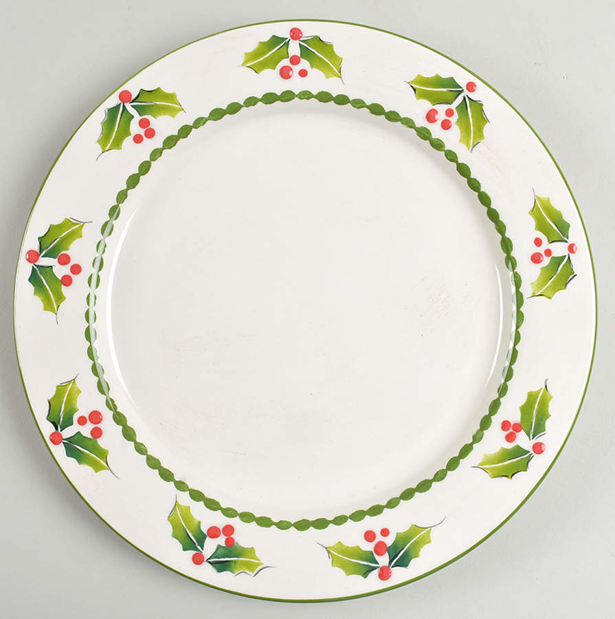 Berry Christmas Dinner Plate by Skyros-1