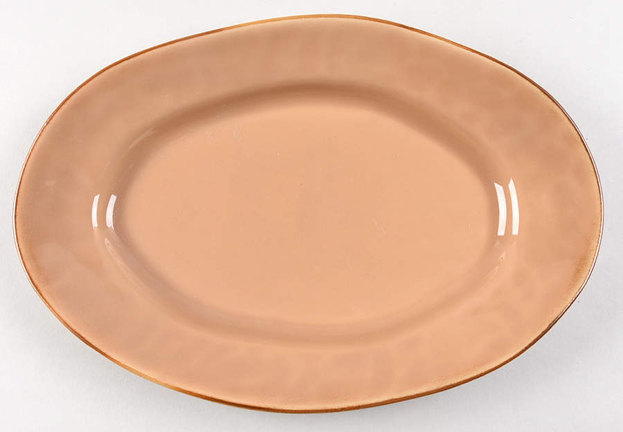Cantaria Caramel 12" Oval Serving Platter by Skyros-1
