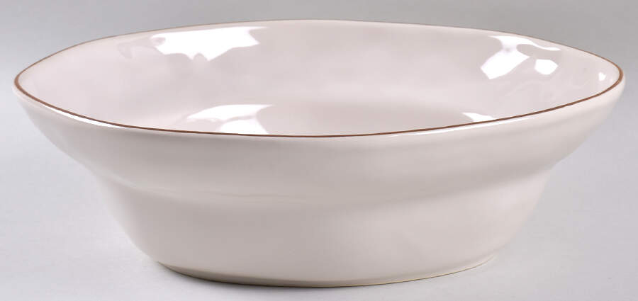 Cantaria Ivory 10" Oval Vegetable Bowl by Skyros-1