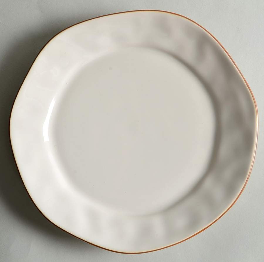 Cantaria Ivory Salad Plate by Skyros-1