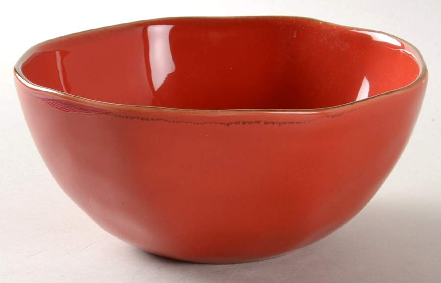 Cantaria Poppy Red Coupe Cereal Bowl by Skyros-1