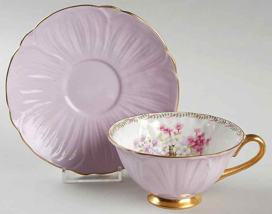 13532-314 Footed Cup & Saucer Set by Shelley-1