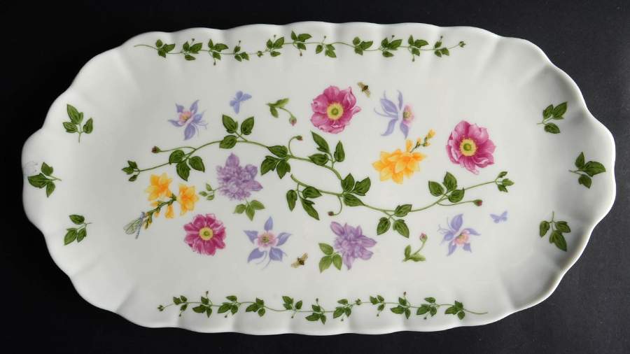Floral Bouquet Bread Tray by Sonoma Home-1