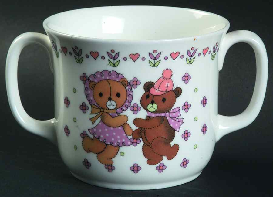 Dancing Bears Child's 2 Handled Mug by Sango-1