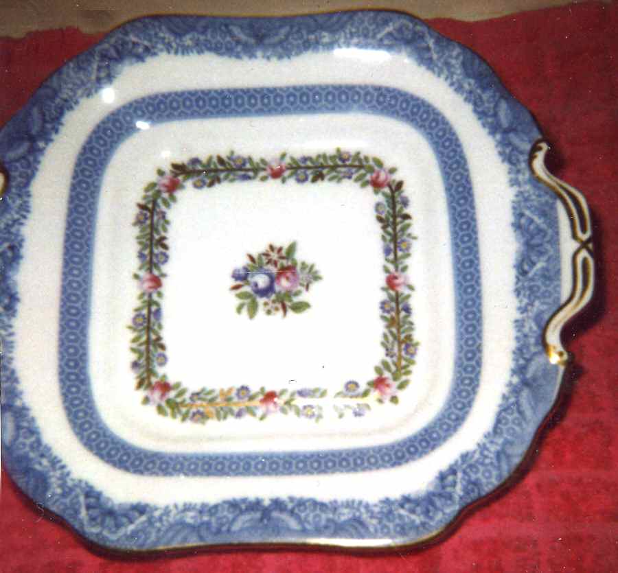 SP442 Handled Cake Plate by Spode-1