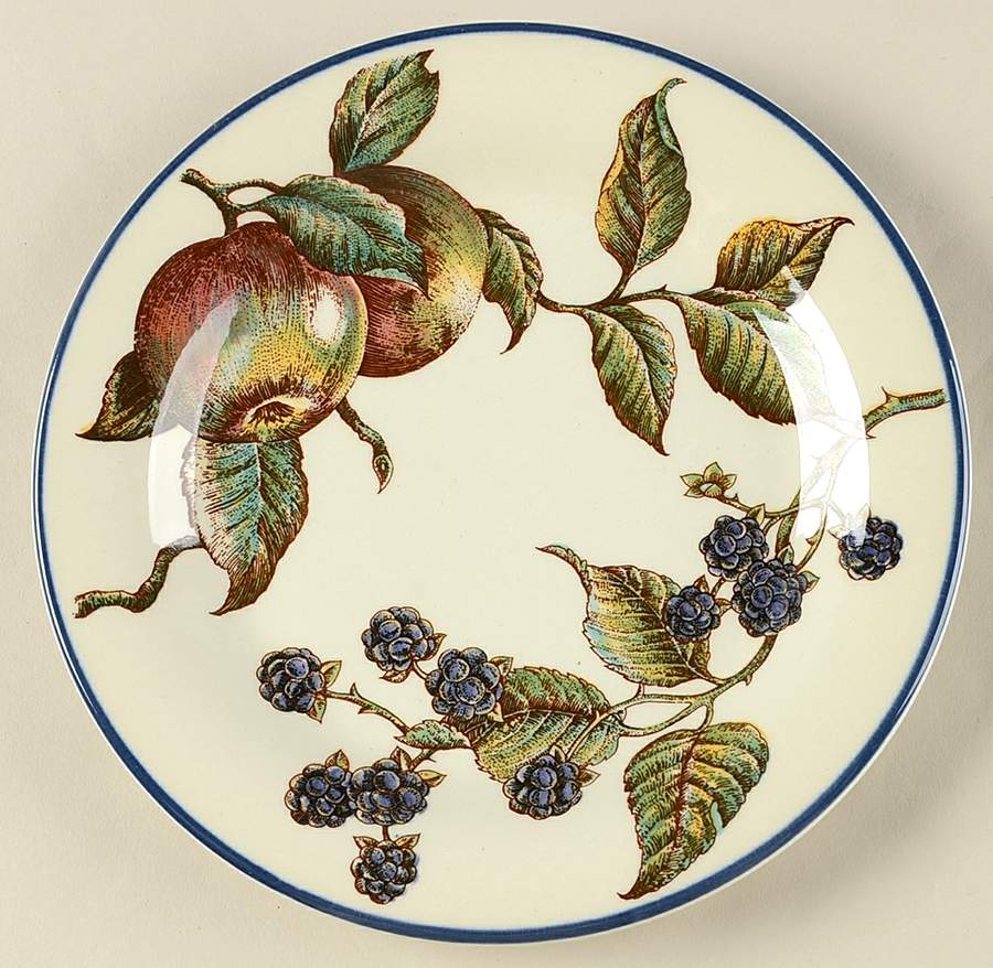 Autumn Fayre Bread & Butter Plate by Staffordshire-1