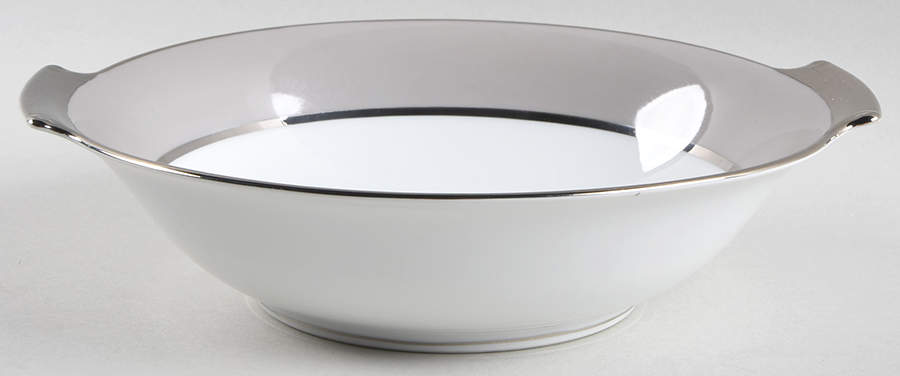 Gray Coral 9" Round Vegetable Bowl by Sango-1