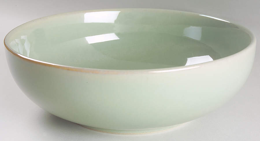 Passion Green 9" Round Vegetable Bowl by Sango-1
