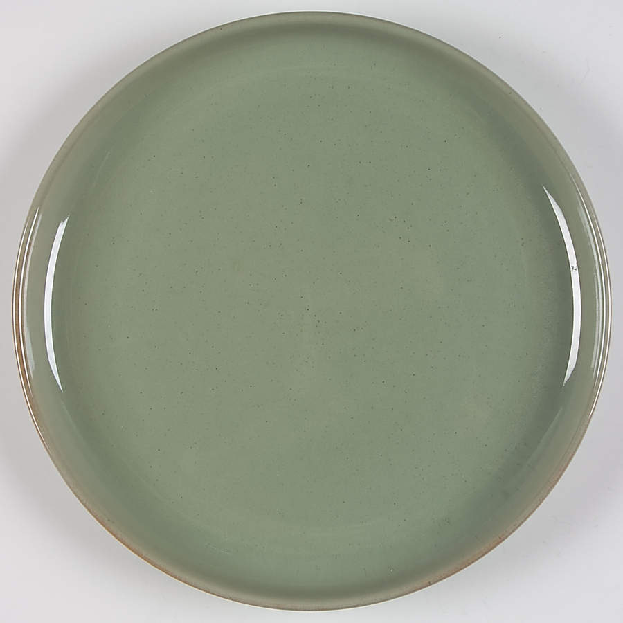 Passion Green Dinner Plate by Sango-1