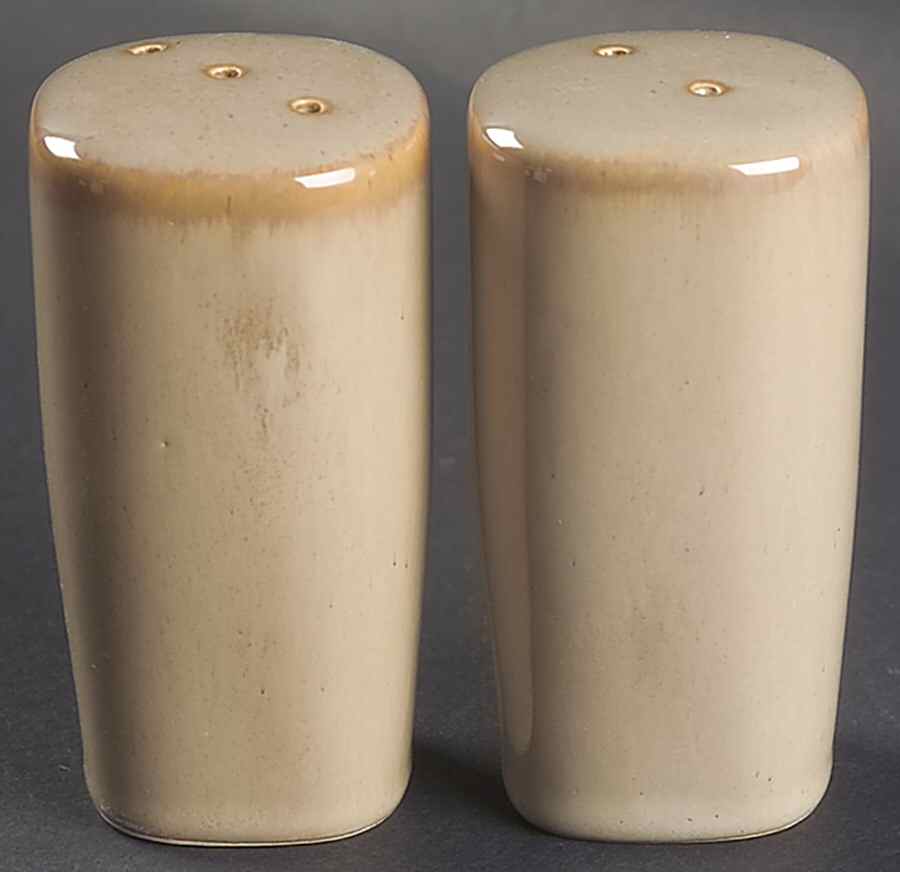 Passion Beige Salt & Pepper Set by Sango-1