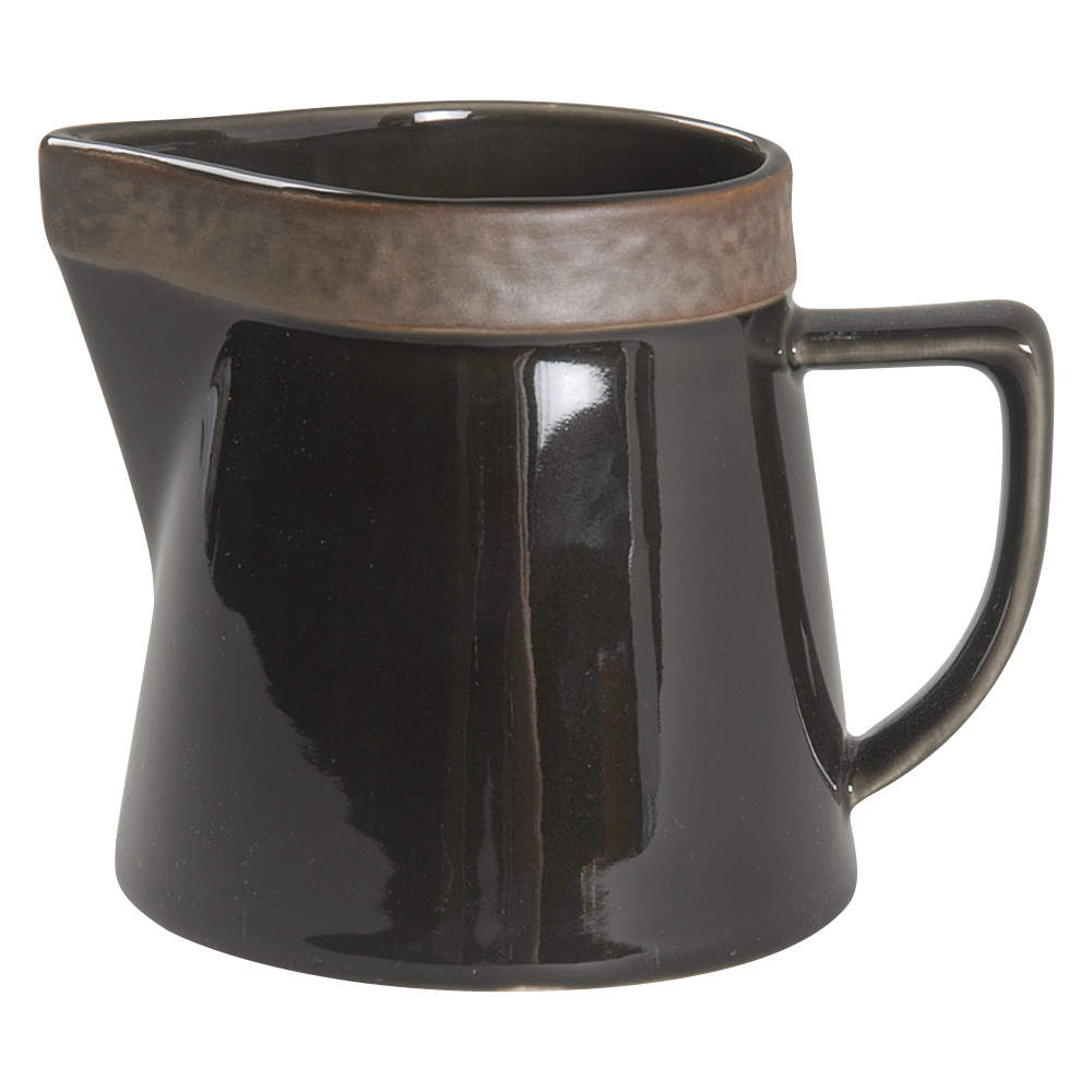 Rustic Charcoal Creamer by Sango-1