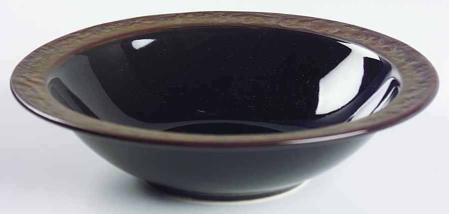 Rustic Charcoal Soup/Cereal Bowl by Sango-1