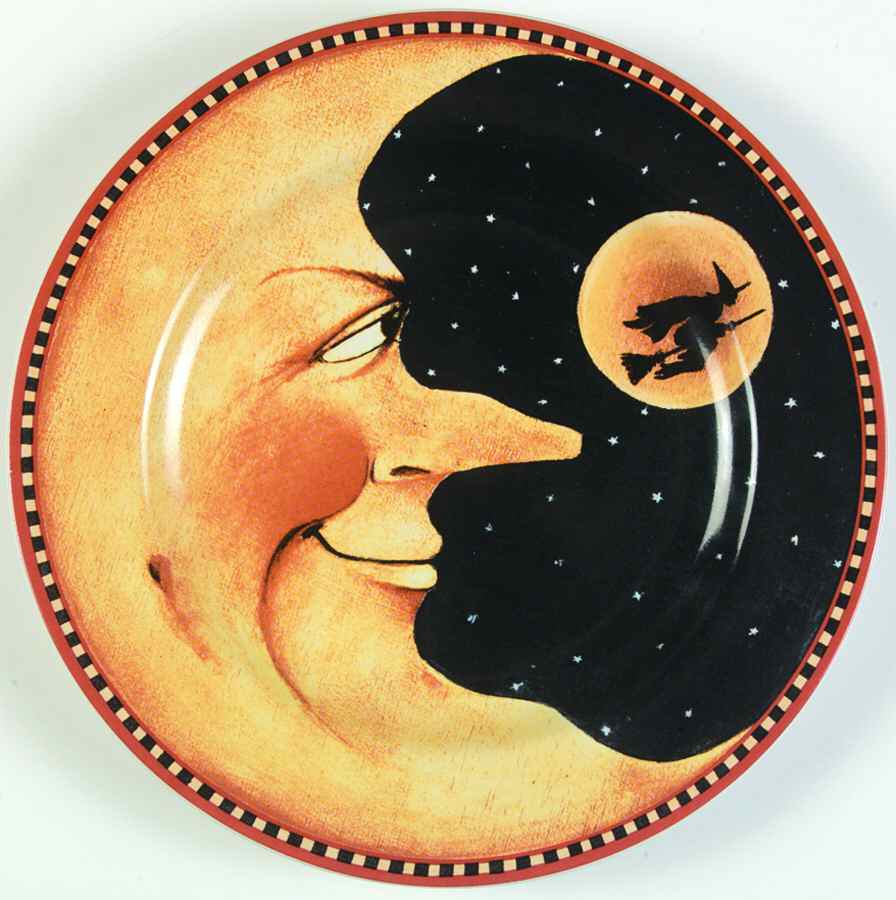 Pumpkin Hollow Salad Plate by Sakura-1
