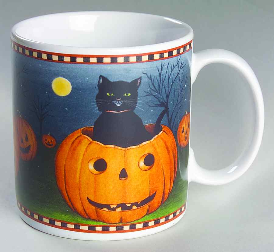 Pumpkin Hollow Mug by Sakura-1