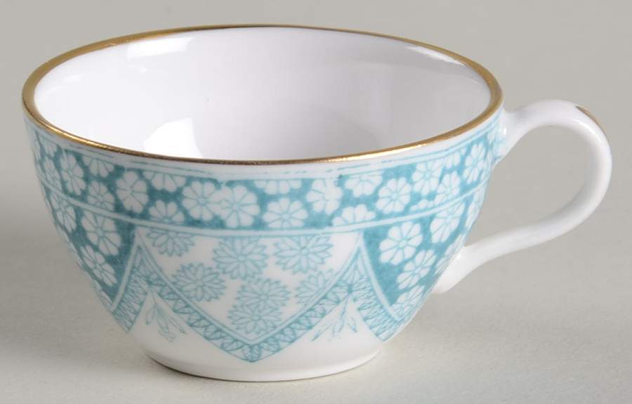 Primrose Blue Green Miniature Cup Only by Spode-1