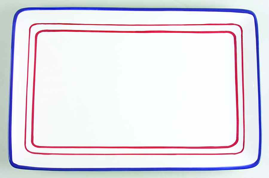 Nantucket 18" Rectangular Serving Platter by Sonoma Home-1