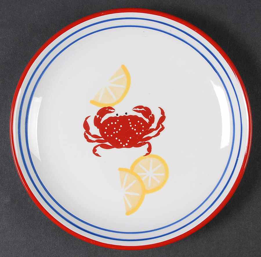 Nantucket Bread & Butter/Canape Plate by Sonoma Home-1