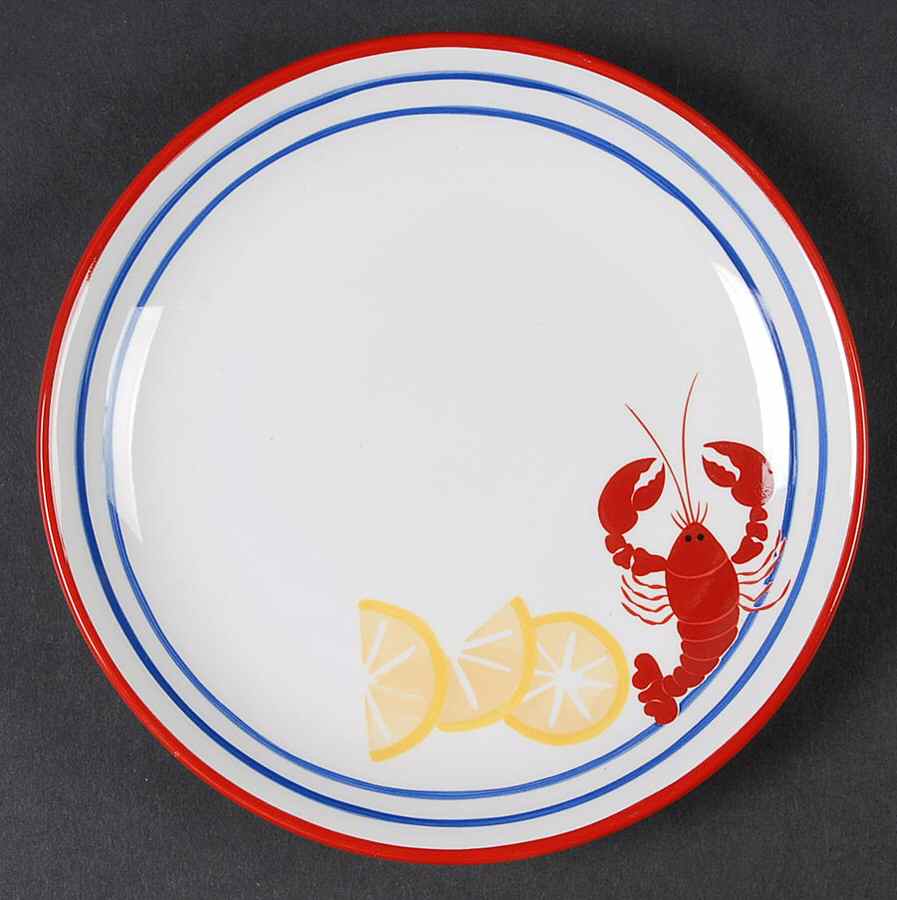 Nantucket Bread & Butter/Canape Plate by Sonoma Home-1