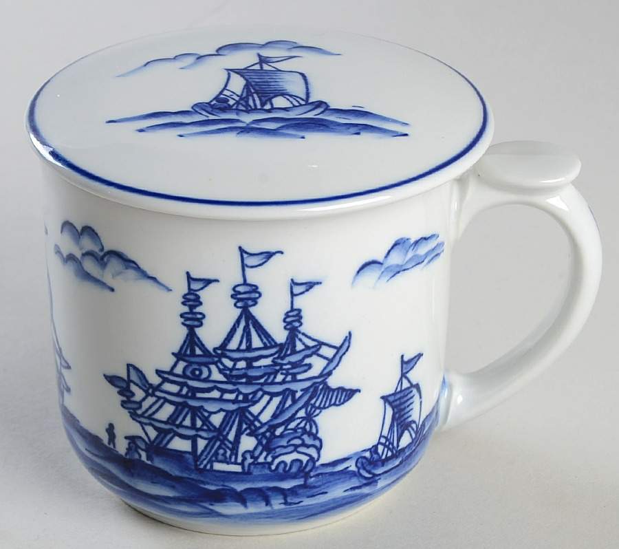 Blue Export Mug & Lid by Sadek-1