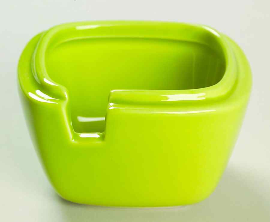 Compose Green Stackable Open Sugar Bowl by Studio Nova-1