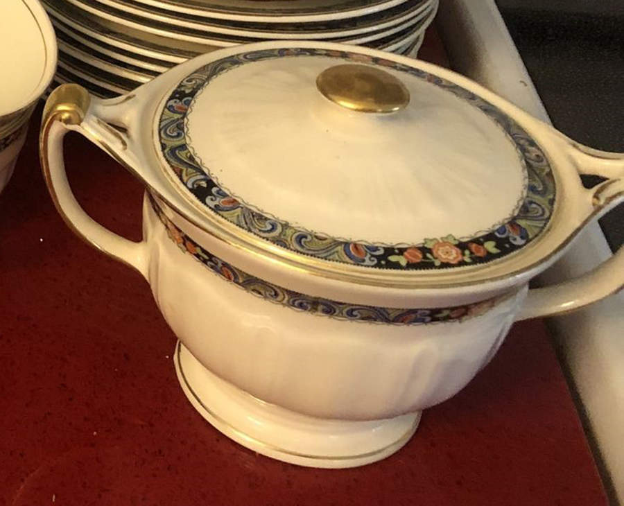 212 Sugar Bowl & Lid by Steubenville-1