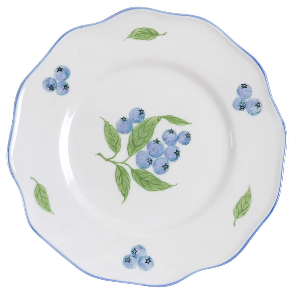 Blueberries Salad Plate by Sadek-1