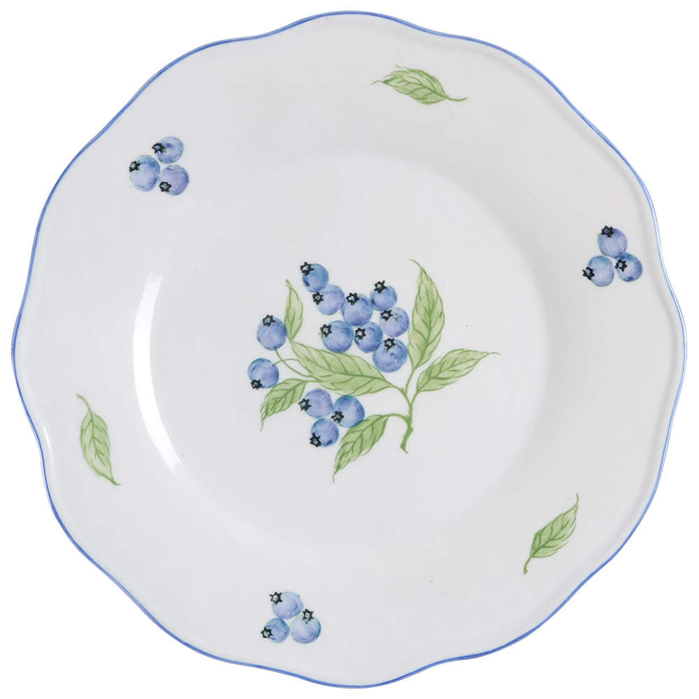 Blueberries Dinner Plate by Sadek-1