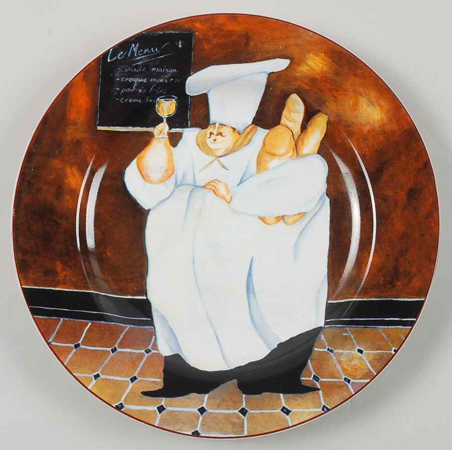 Al Dente Salad/Dessert Plate by Sakura-1