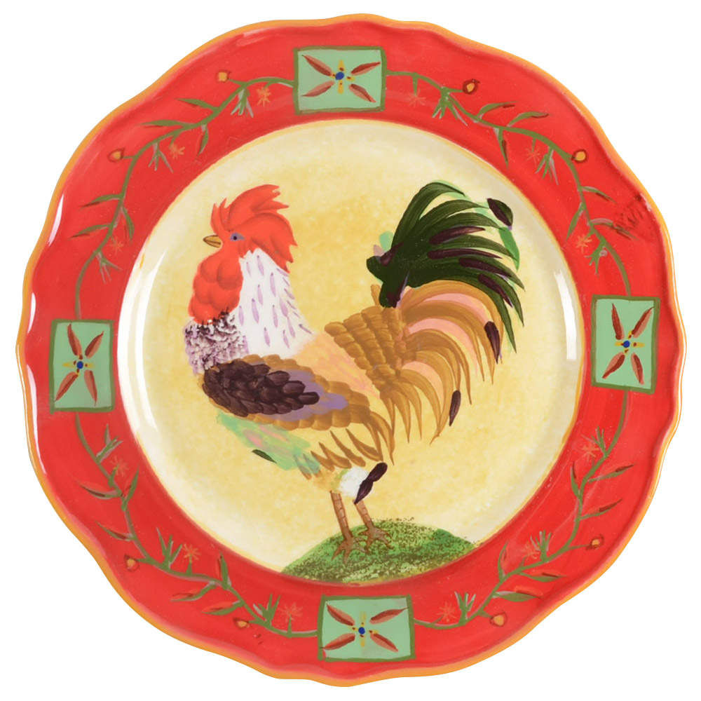 Fair Weather Friends Red Dinner Plate by Sakura-1