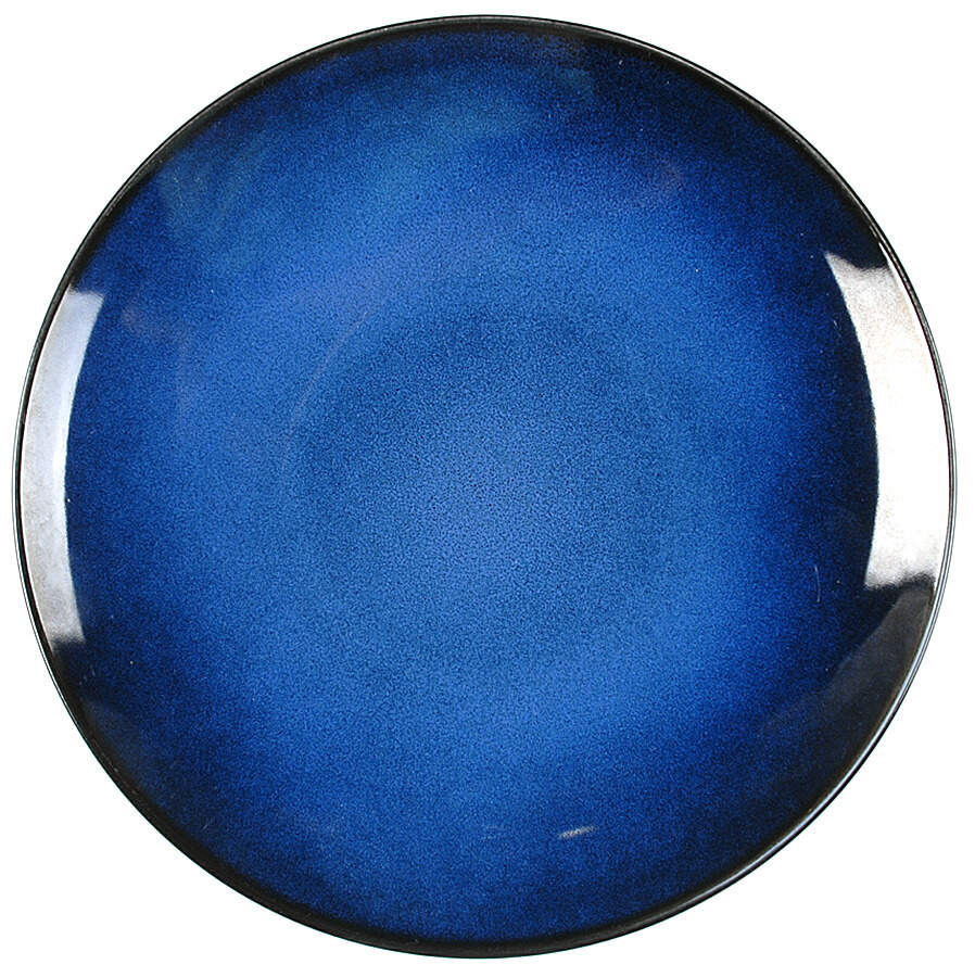 Mandalay Blue (Round) Dinner Plate by Sakura-1