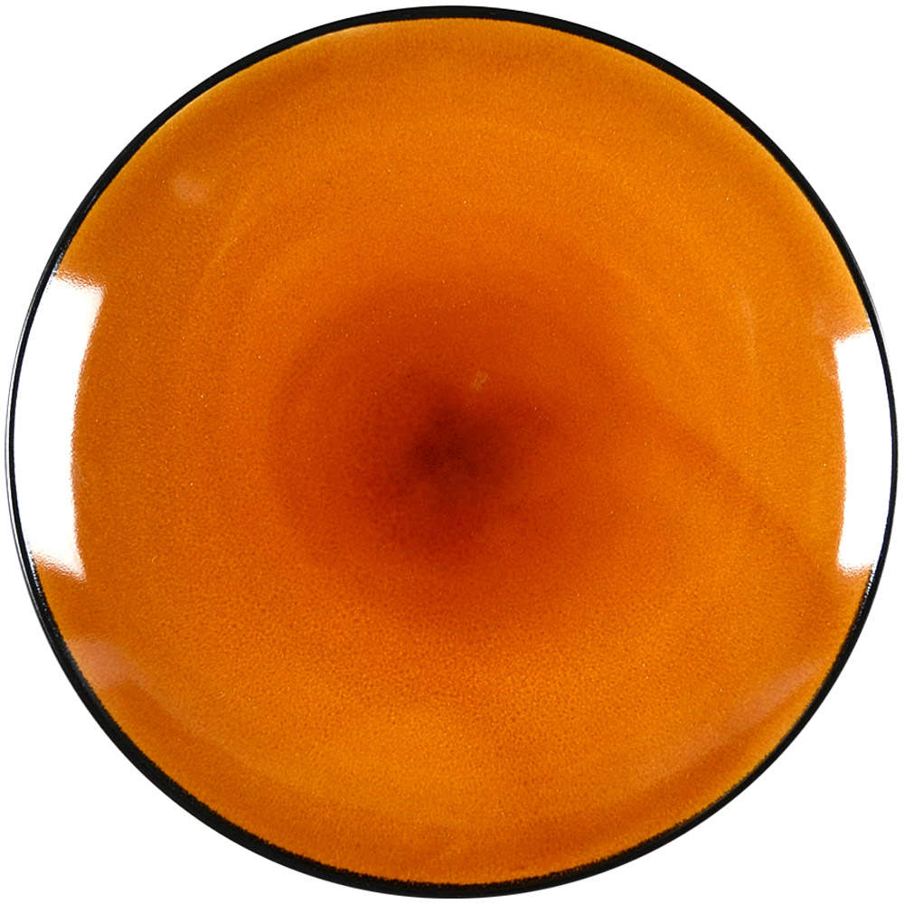 Mandalay Brown (Round) Salad Plate by Sakura-1