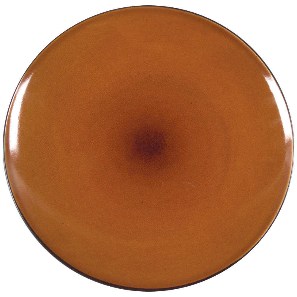 Mandalay Brown (Round) Dinner Plate by Sakura-1