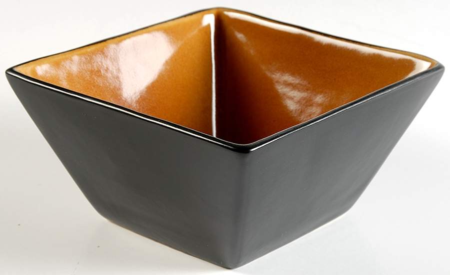 Mandalay Brown (Square) Soup/Cereal Bowl by Sakura-1
