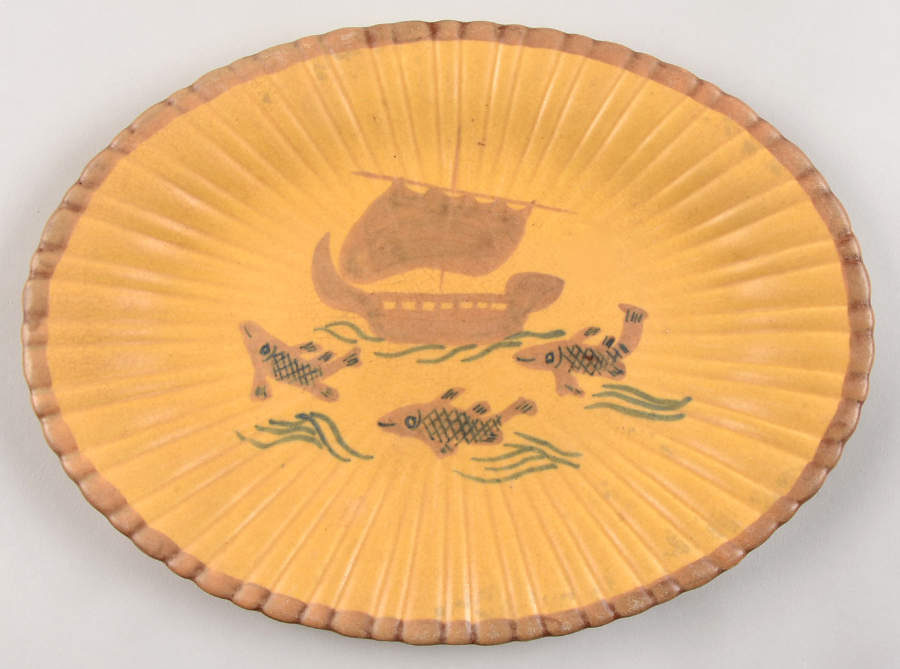 Galley 12" Oval Serving Platter by Stangl-1
