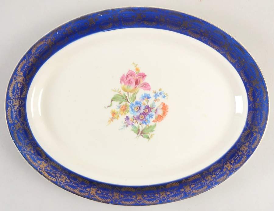 STT314 13" Oval Serving Platter by Stetson-1