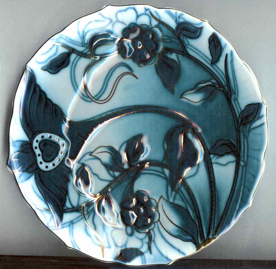 England Style Salad Plate by Staffordshire-1