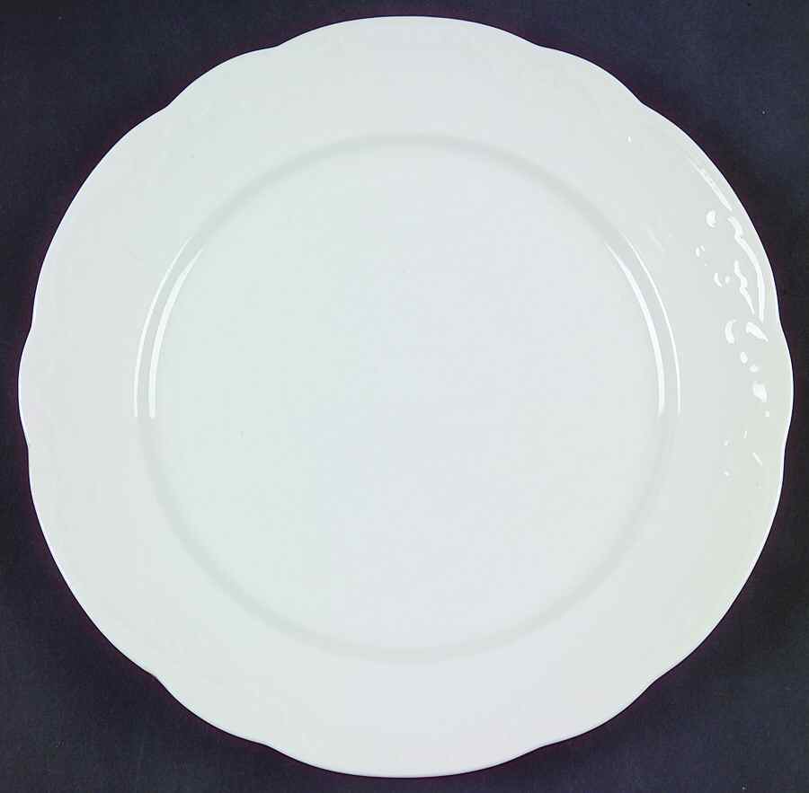 Marmora (White) Luncheon Plate by Syracuse-1