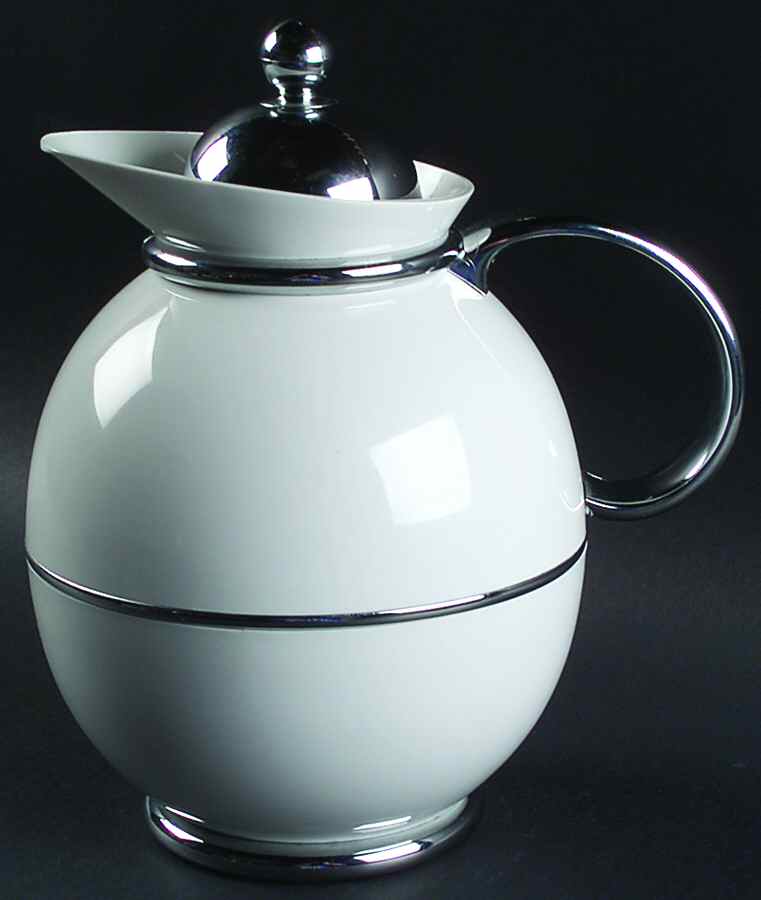 Jet Set White Plastic Thermos/Carafe & Lid by Studio Nova-1