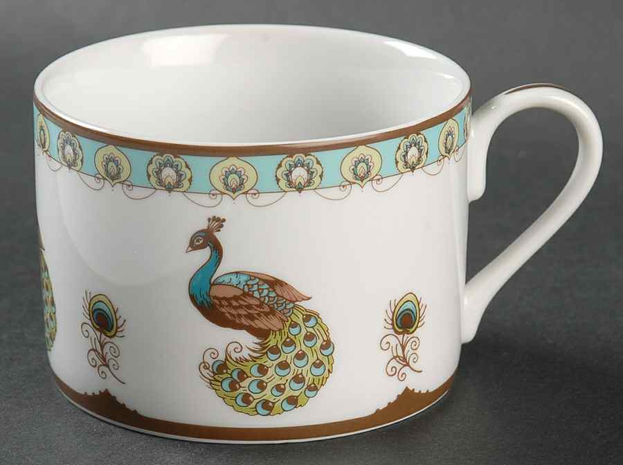 Peacock Flat Cup by Sadek-1