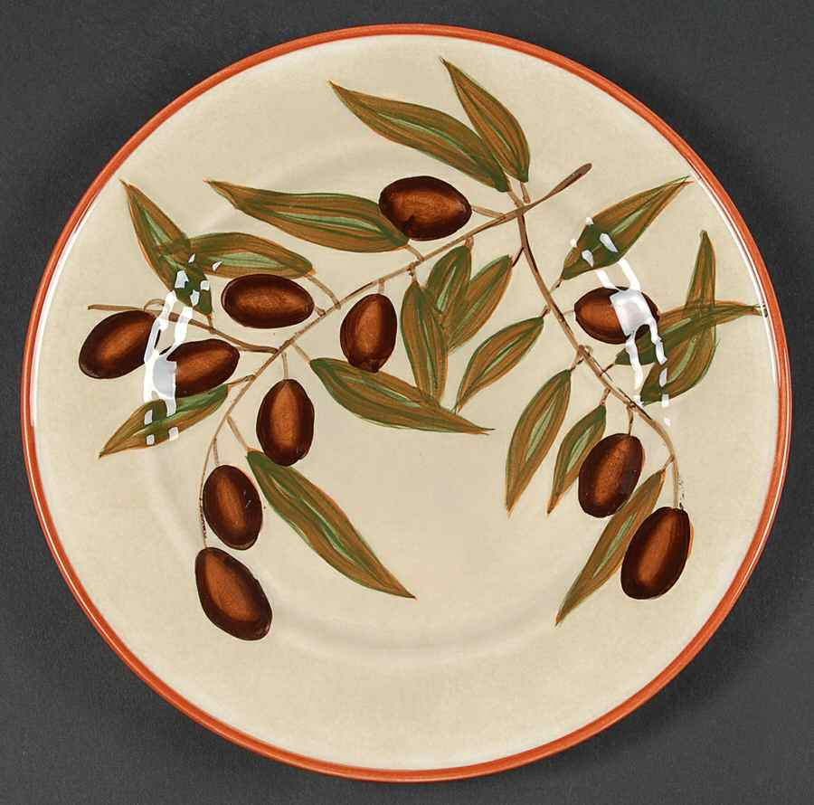 Olive Salad Plate by Studio D-1