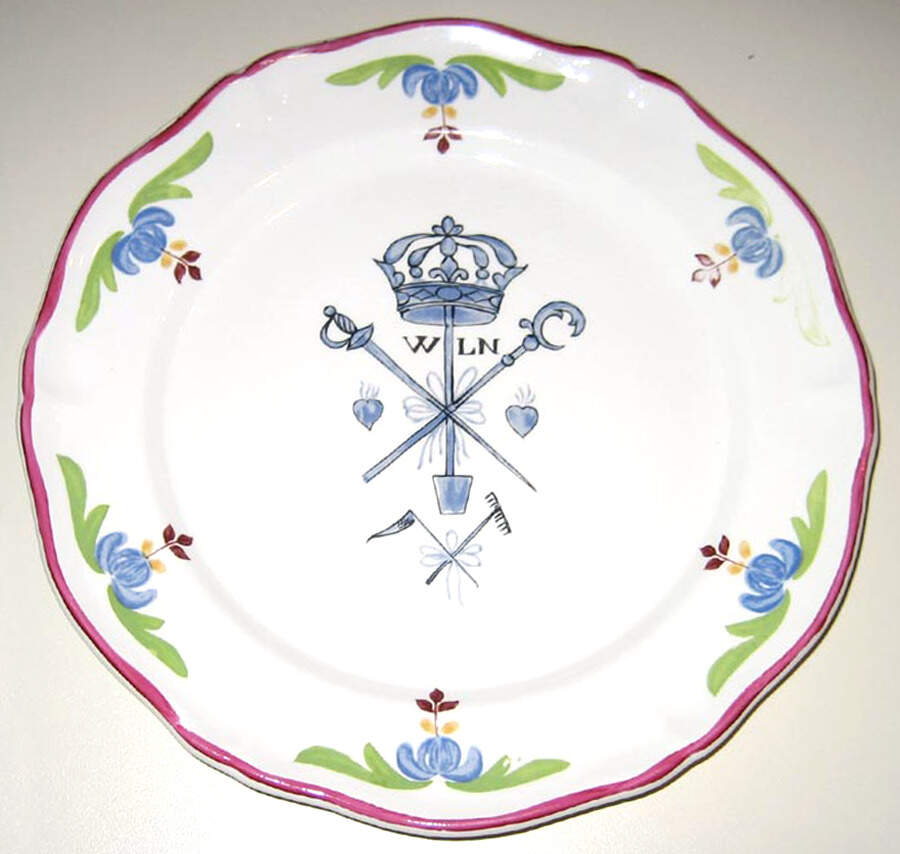 SDQ2 Salad Plate by St Amand-1