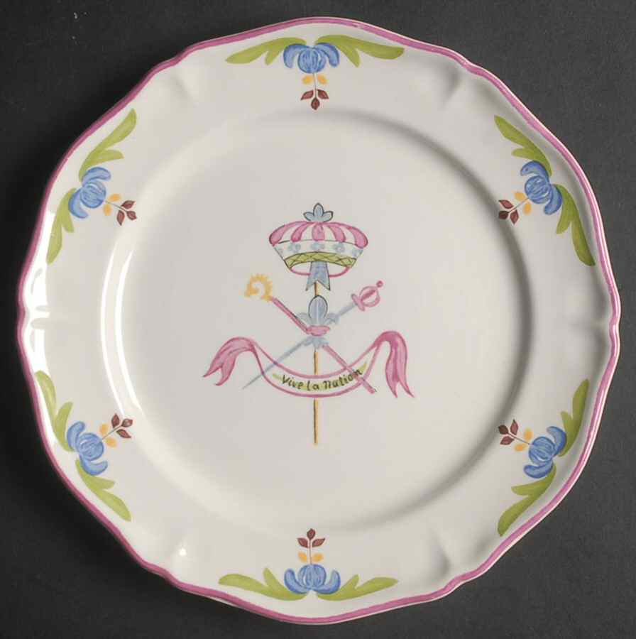 SDQ2 Salad Plate by St Amand-1