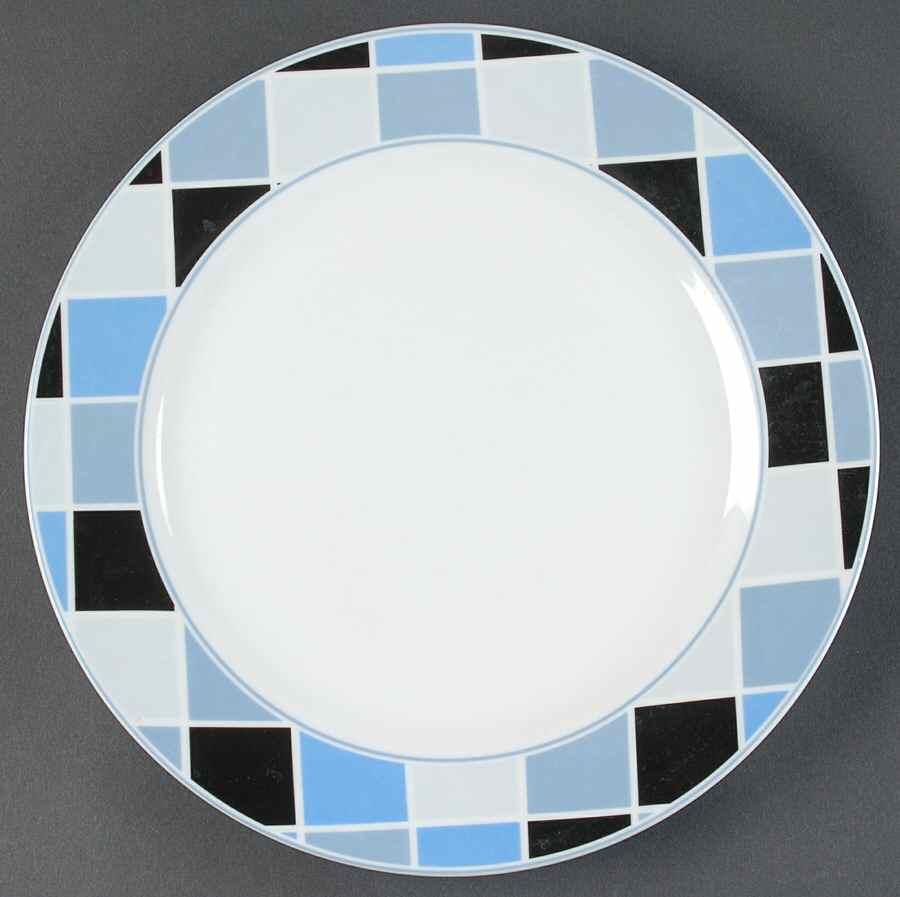 Blue Note Dinner Plate by Sakura-1
