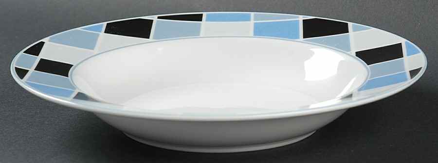 Blue Note Rim Soup Bowl by Sakura-1