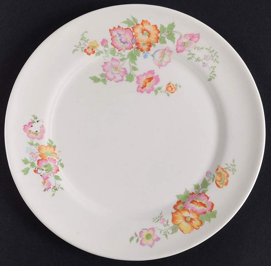 Petunia (Smooth) Salad Plate by Sebring Pottery-1