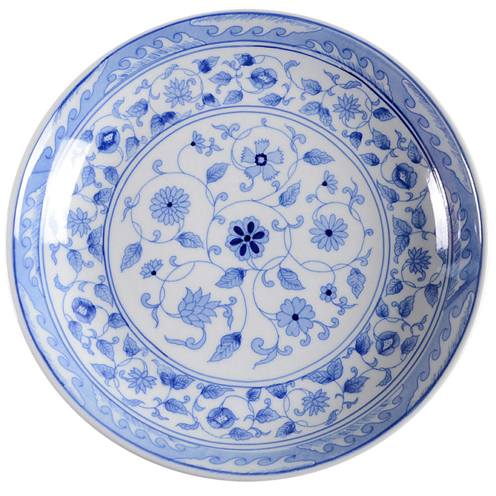 Blue and White Dessert/Pie Plate by Sadek-1