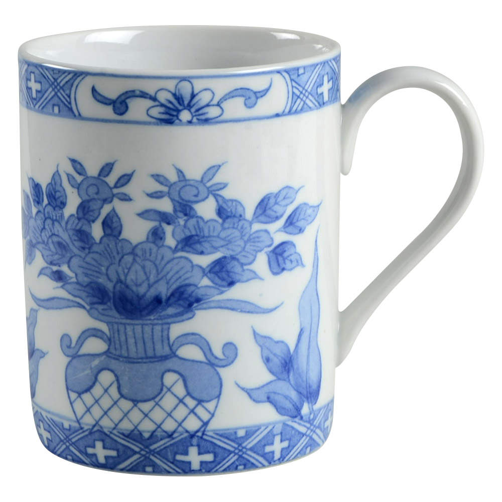 Blue and White Mug by Sadek-1