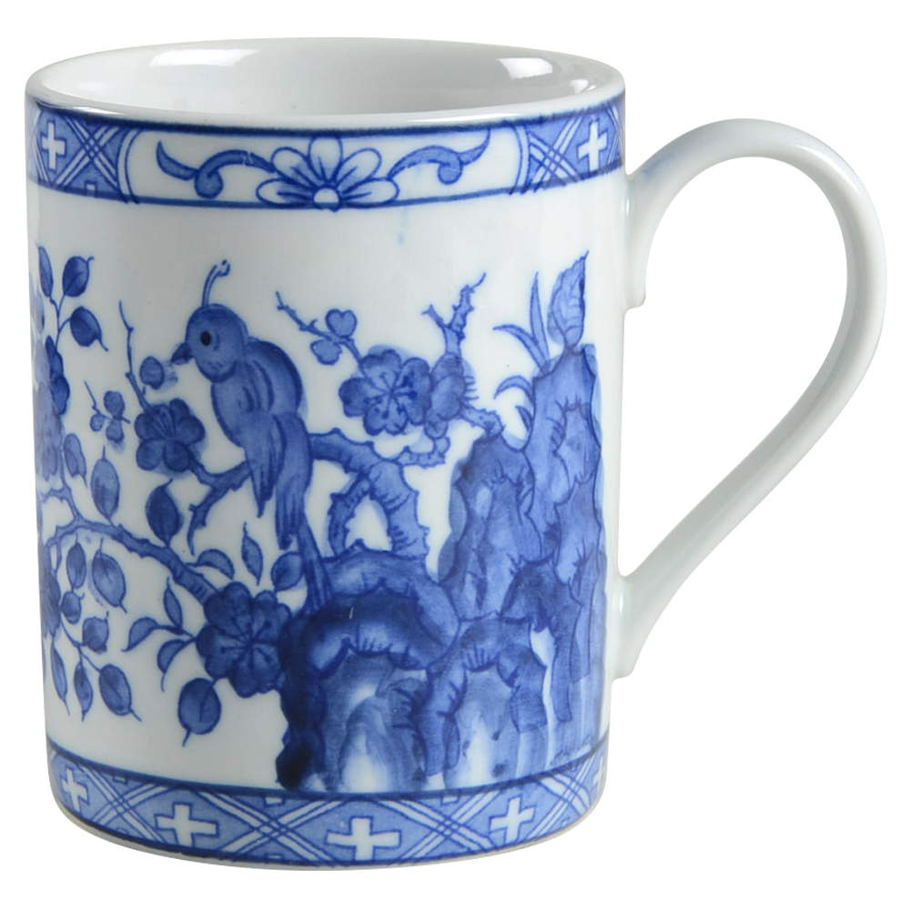 Blue and White Mug by Sadek-1
